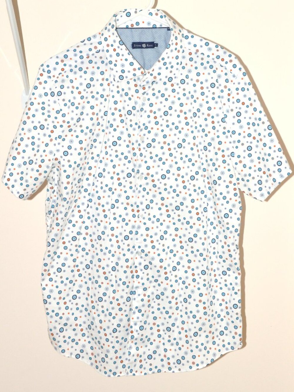 Stone Rose Button Down Shirt